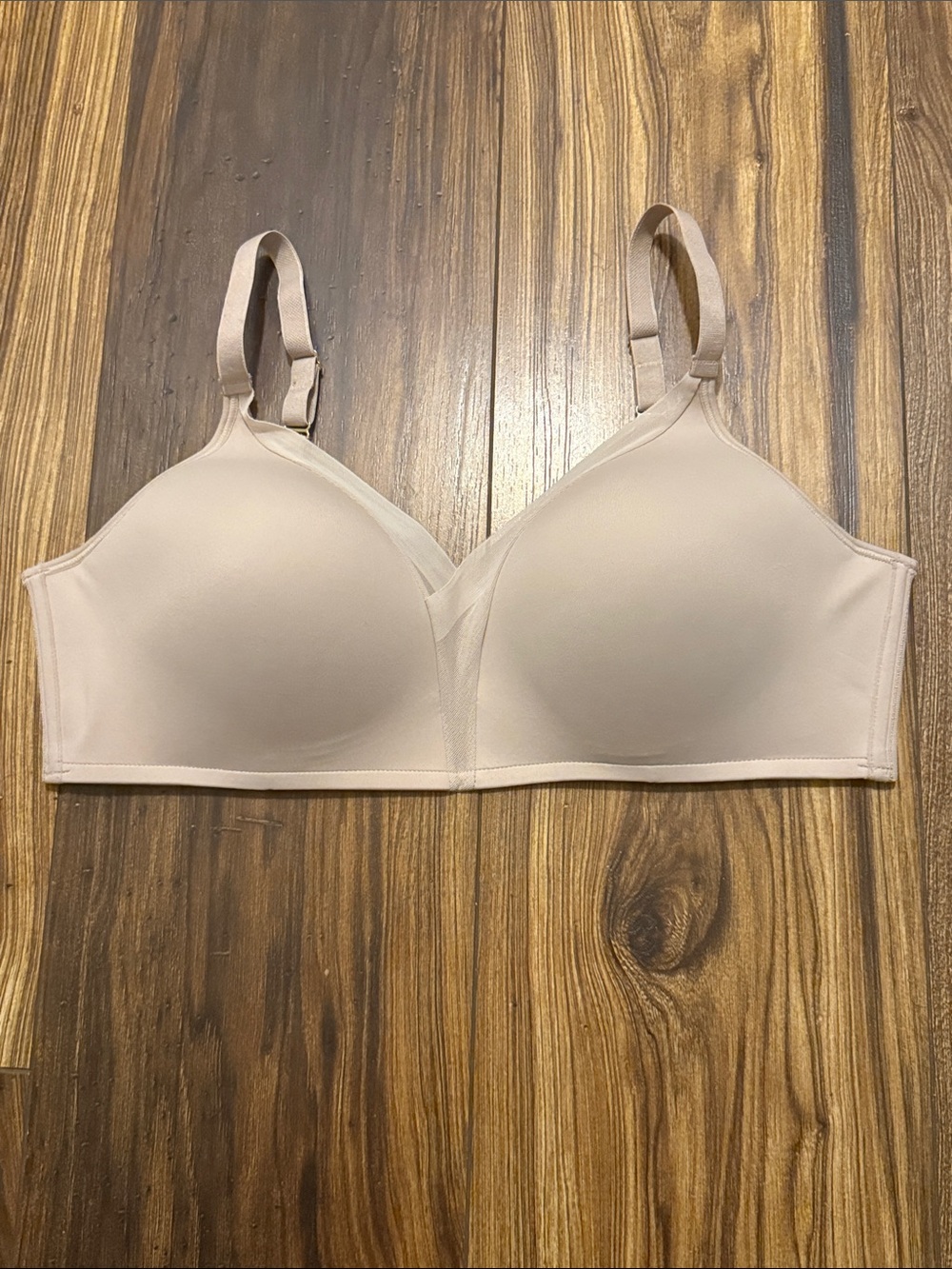 Leonisa Supportive Wireless Push Up Bra beige Size 38B
